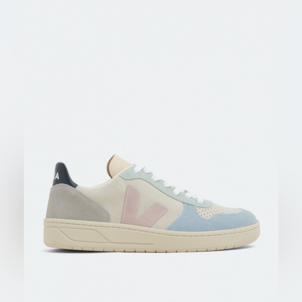 Veja V-10 suede sneakers
